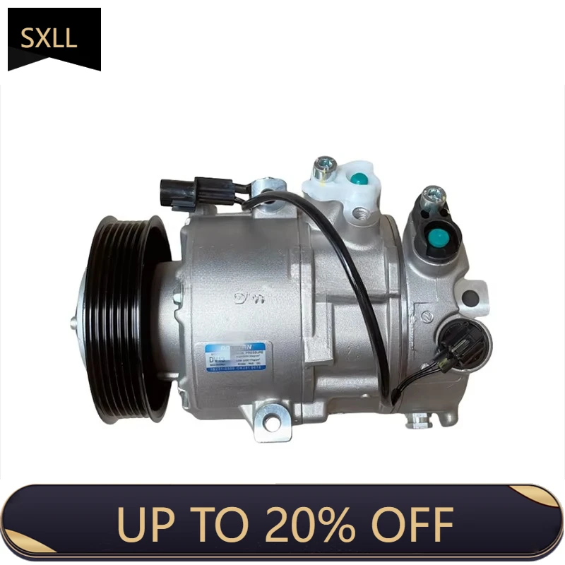 SXLL FX Auto Parts 6PK 114mm Air Conditioning Compressor Automotive Air Conditioning Compressor DW I40 97701D1000 977013Z500
SXLL FX Auto Parts 6PK 114mm Air Conditioning Compressor Automotive Air Conditioning Compressor DW I40 97701D1000 977013Z500