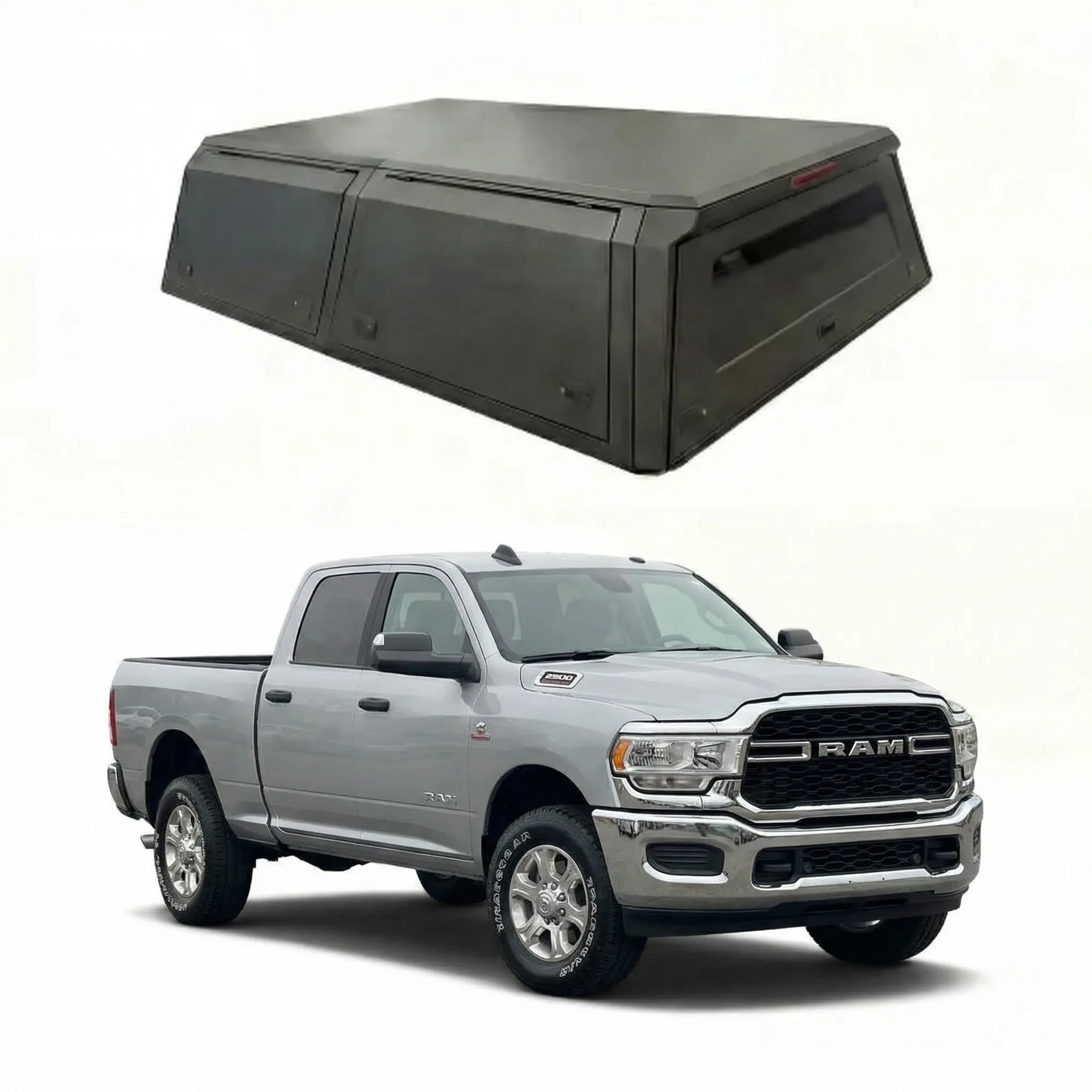 KQX High Quality Aluminum Alloy Steel Waterproof Pickup Truck Bed Cap Canopy Topper for Dodge Ram 2500 2019+ 8.0FT
KQX High Quality Aluminum Alloy Steel Waterproof Pickup Truck Bed Cap Canopy Topper for Dodge Ram 2500 2019+ 8.0FT