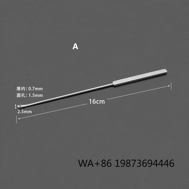 Multifunctional Surgical Instrument Kit for Varicose Vein Bone Nerve Vascular Dissection Surgery
Multifunctional Surgical Instrument Kit for Varicose Vein Bone Nerve Vascular Dissection Surgery