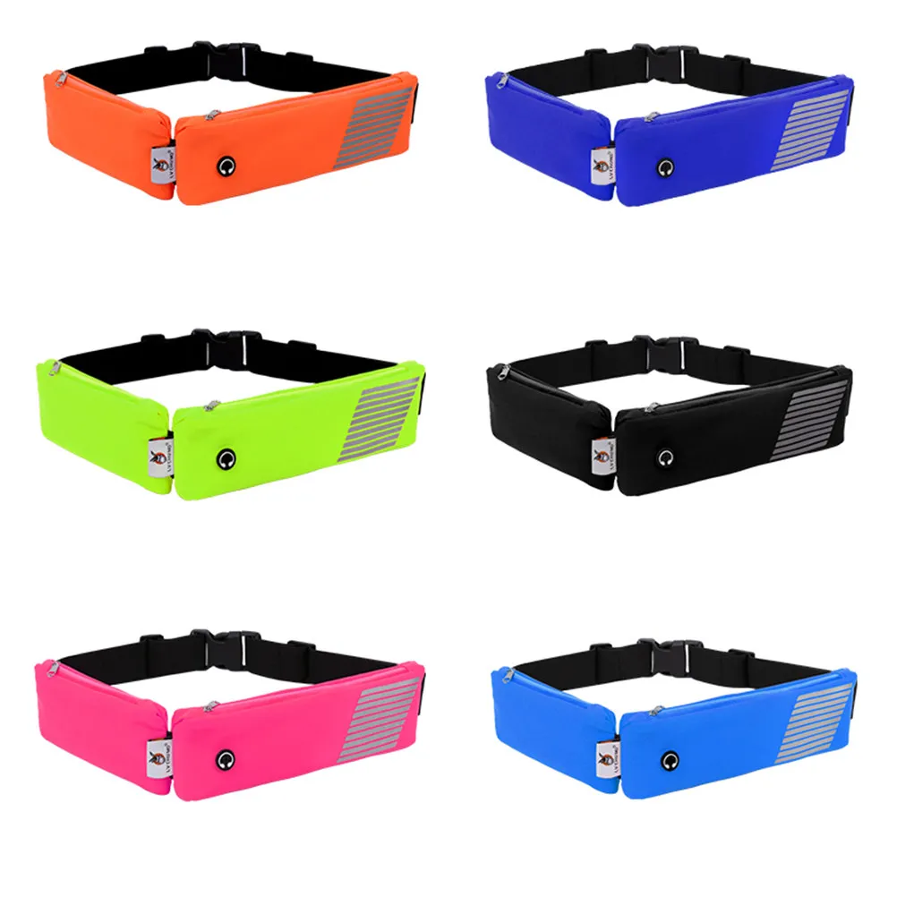 Outdoor Sports Waist Pouch Black Average Size Waterproof Ultralight Running Belt Double Pocket Slim Design for Jogging Hiking
Outdoor Sports Waist Pouch Black Average Size Waterproof Ultralight Running Belt Double Pocket Slim Design for Jogging Hiking