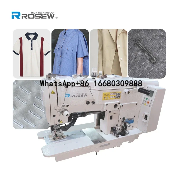Rosew GC782 Mechanical Straight Button Holer long presser foot shirt holer Industrial Special Sewing Machine
Rosew GC782 Mechanical Straight Button Holer long presser foot shirt holer Industrial Special Sewing Machine
