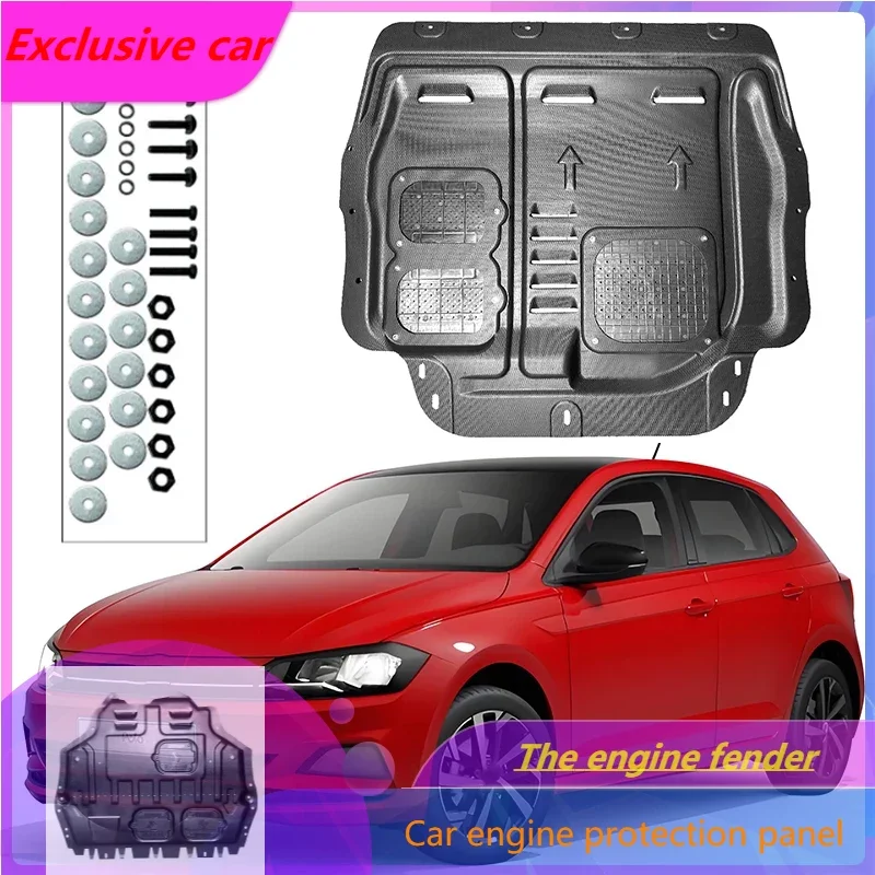 Under Engine Guard Splash Shield Mud Fender Cover Plate Fender Mudguard Protector For Volkswagen POLO 2019-2023 1.5L Car Black
Under Engine Guard Splash Shield Mud Fender Cover Plate Fender Mudguard Protector For Volkswagen POLO 2019-2023 1.5L Car Black