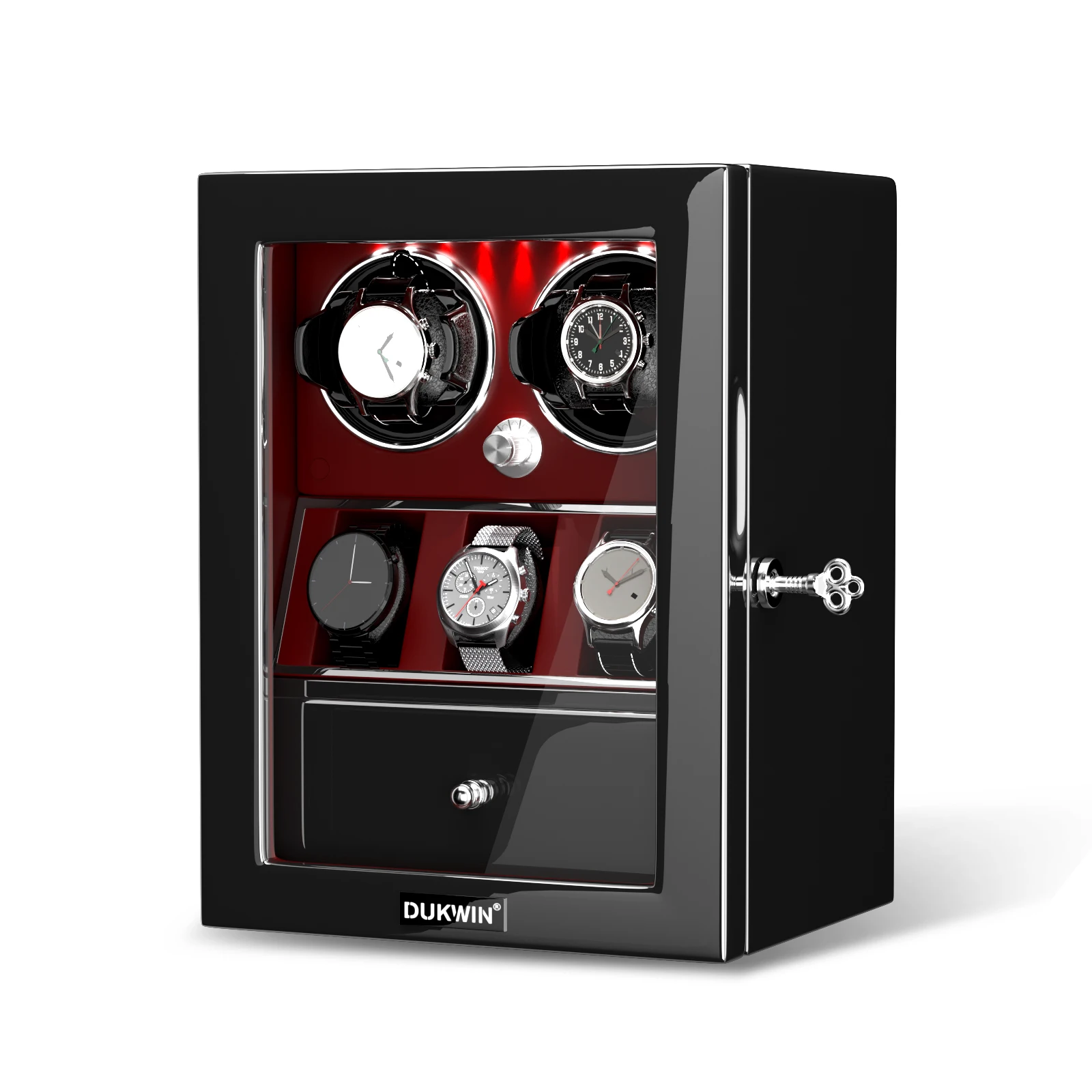 Устройство для намотки часов для автоматических часов Коробка для 2 часов с 3-мя органайзерами для дисплея часов и ящиком для хранения ювелирных изделий
Устройство для намотки часов для автоматических часов Коробка для 2 часов с 3-мя органайзерами для дисплея часов и ящиком для хранения ювелирных изделий