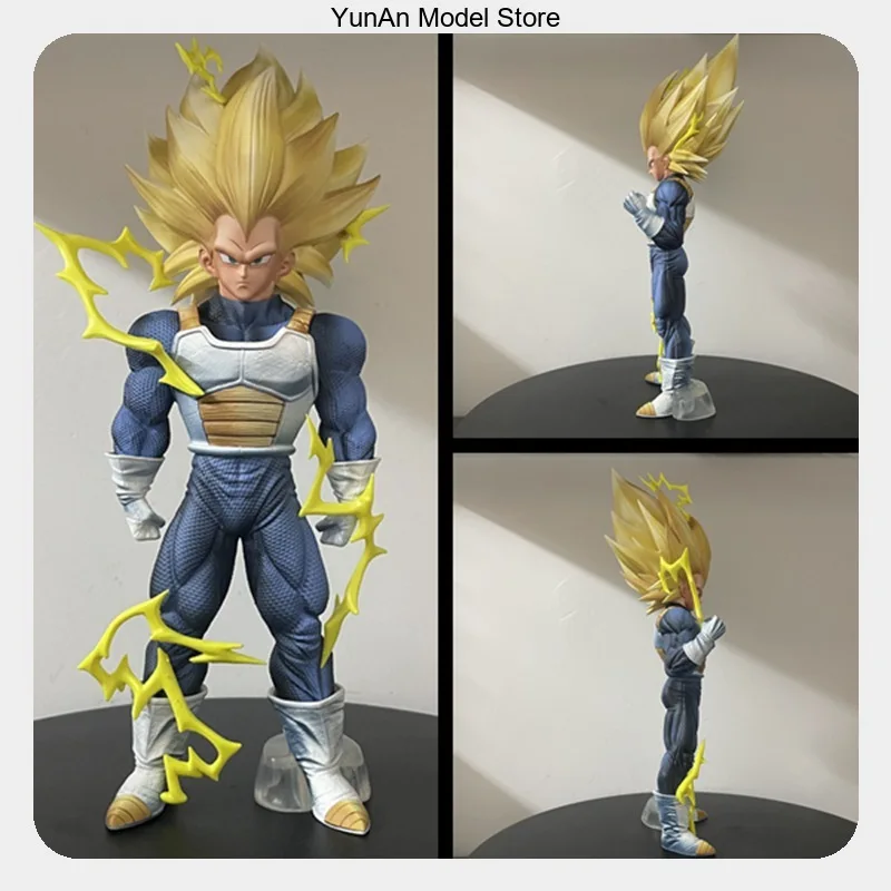 34CM Lightning Super Saiyan 3 Vegeta Standing Pose Anime Figure Model Statue Collection Desktop Decoration Ornament Toys Gifts
34CM Lightning Super Saiyan 3 Vegeta Standing Pose Anime Figure Model Statue Collection Desktop Decoration Ornament Toys Gifts
