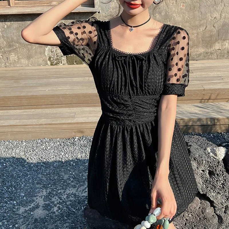 2023 Summer Plus Size Swimsuit One-piece Women Mesh Short Sleeve Tankini Swimdress Bathing Suit Korean Swimwear Ladies Monokini
2023 Summer Plus Size Swimsuit One-piece Women Mesh Short Sleeve Tankini Swimdress Bathing Suit Korean Swimwear Ladies Monokini