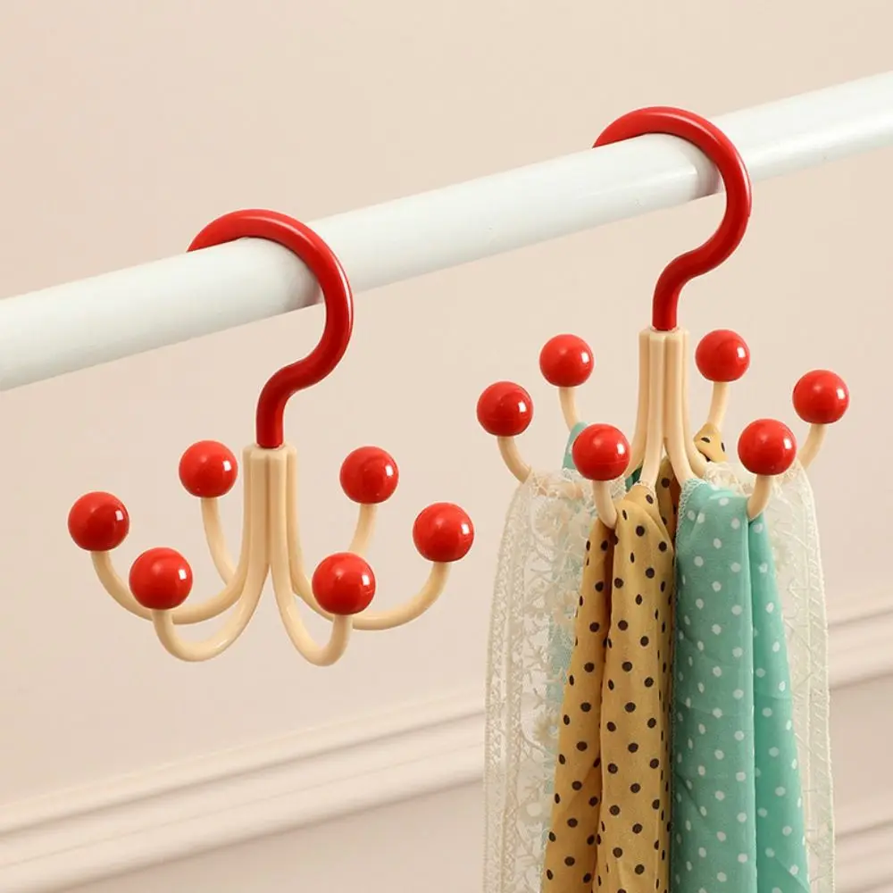 6pcs Sturdy Six Claws Rotating Hook Portable Space-Saving Dopamine Hook Hanger Plastic Hat Tie Bag Hook Bedroom
6pcs Sturdy Six Claws Rotating Hook Portable Space-Saving Dopamine Hook Hanger Plastic Hat Tie Bag Hook Bedroom