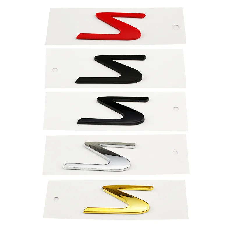 Car ABS S Logo Trunk Body Badge Emblem Decals Sticker For Maserati Modena Levante Quattroporte Ghibli Granturismo Trofeo
Car ABS S Logo Trunk Body Badge Emblem Decals Sticker For Maserati Modena Levante Quattroporte Ghibli Granturismo Trofeo