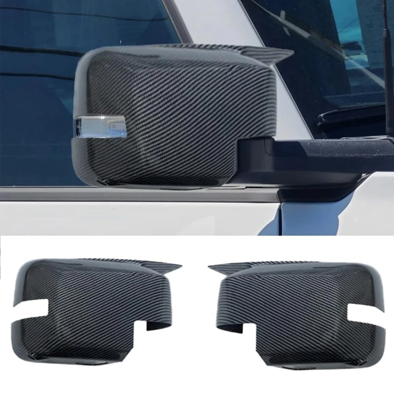 Car Rear View Mirror Cover Side Mirror Cap Trim For Ford Bronco 2021-2024 With Turn Signal Light, Carbon Fiber
Car Rear View Mirror Cover Side Mirror Cap Trim For Ford Bronco 2021-2024 With Turn Signal Light, Carbon Fiber