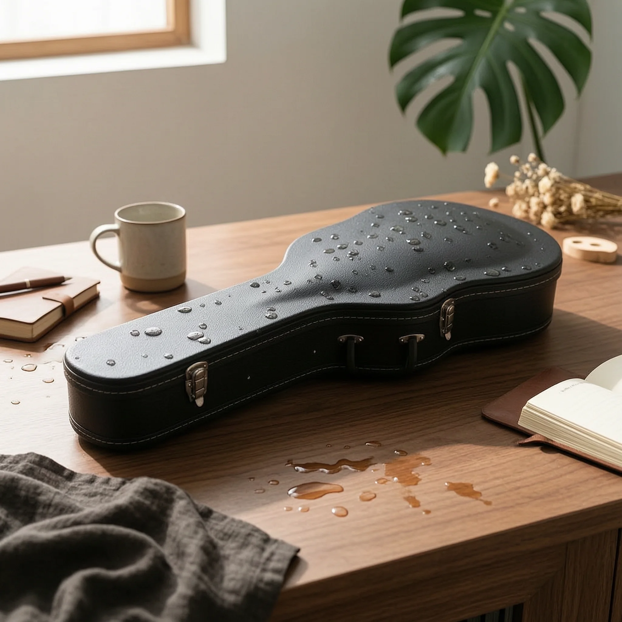 Wooden Guitar Case Waterproof Hard Guitar Case Musical Instrument Storage Foam Padding Lock Latches
Wooden Guitar Case Waterproof Hard Guitar Case Musical Instrument Storage Foam Padding Lock Latches