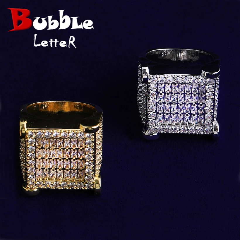 Bubble Letter Iced Out Nail Square Baguette Ring for Men Real Gold Plated Cubic Zirconia Hip Hop Jewelry
Bubble Letter Iced Out Nail Square Baguette Ring for Men Real Gold Plated Cubic Zirconia Hip Hop Jewelry