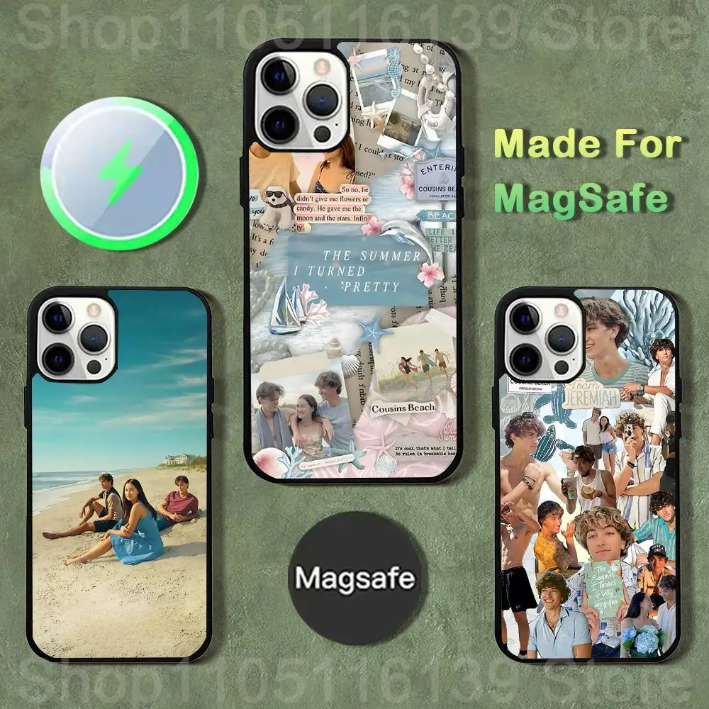 The Summer I Turned Pretty Phone Case For iPhone 17,16,15,14,13,12,11,Pro,Max,Plus,Mini,SE4,E Magnetic Magsafe Wireless Charging 
The Summer I Turned Pretty Phone Case For iPhone 17,16,15,14,13,12,11,Pro,Max,Plus,Mini,SE4,E Magnetic Magsafe Wireless Charging