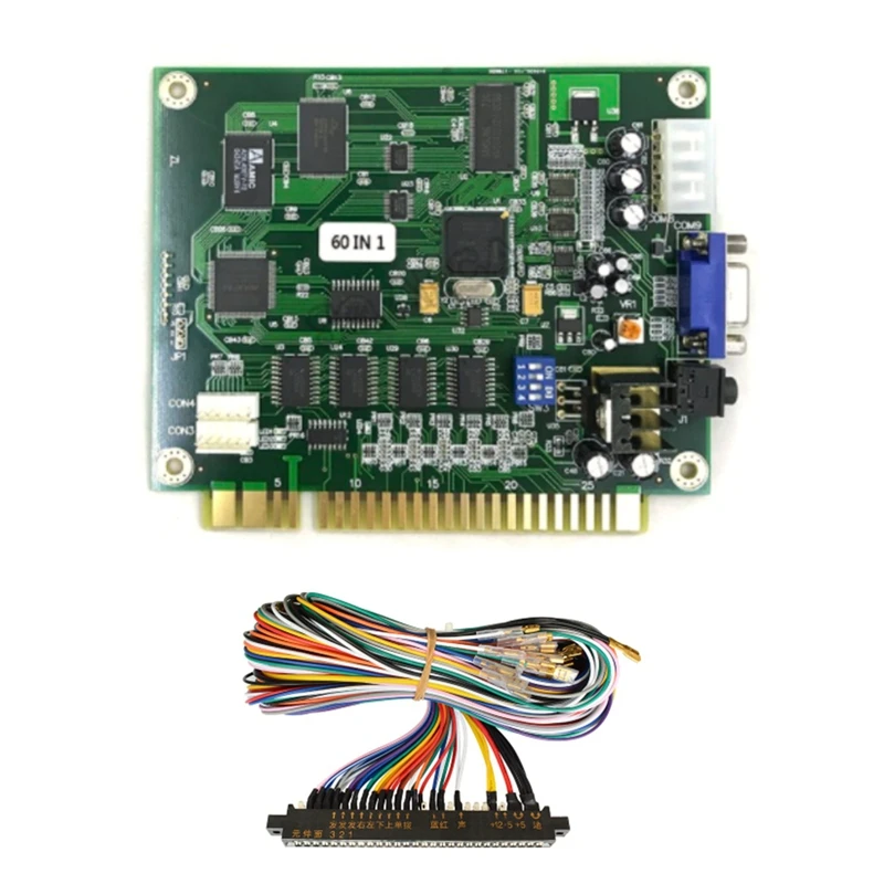 Доска для аркадных игр 60 в 1, настольная горизонтальная с кабелем 28P, VGA-выход для Jamma Arcade
Доска для аркадных игр 60 в 1, настольная горизонтальная с кабелем 28P, VGA-выход для Jamma Arcade
