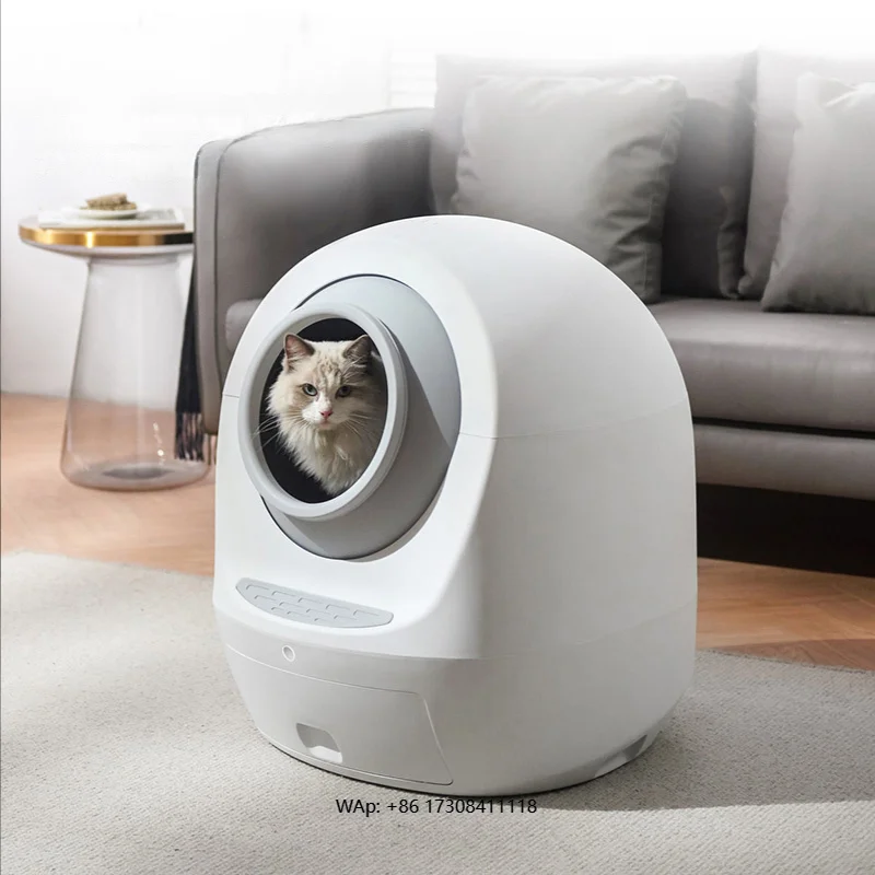 automatic deodorization fully enclosed all-electric WIFI version APP smart cat toilet
automatic deodorization fully enclosed all-electric WIFI version APP smart cat toilet