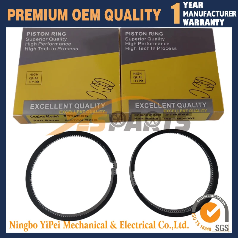 2 cylinder 2TNE68 Piston Ring Set STD For Yanmar 2TNE68 Engine 2Set
2 cylinder 2TNE68 Piston Ring Set STD For Yanmar 2TNE68 Engine 2Set