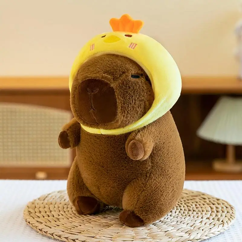 Dress Up Capybara Plush Doll Toy Cute Capybara Plush Doll With Clothe Accessories Stuffed Plush Animal Doll for Child Girl Gifts
Dress Up Capybara Plush Doll Toy Cute Capybara Plush Doll With Clothe Accessories Stuffed Plush Animal Doll for Child Girl Gifts