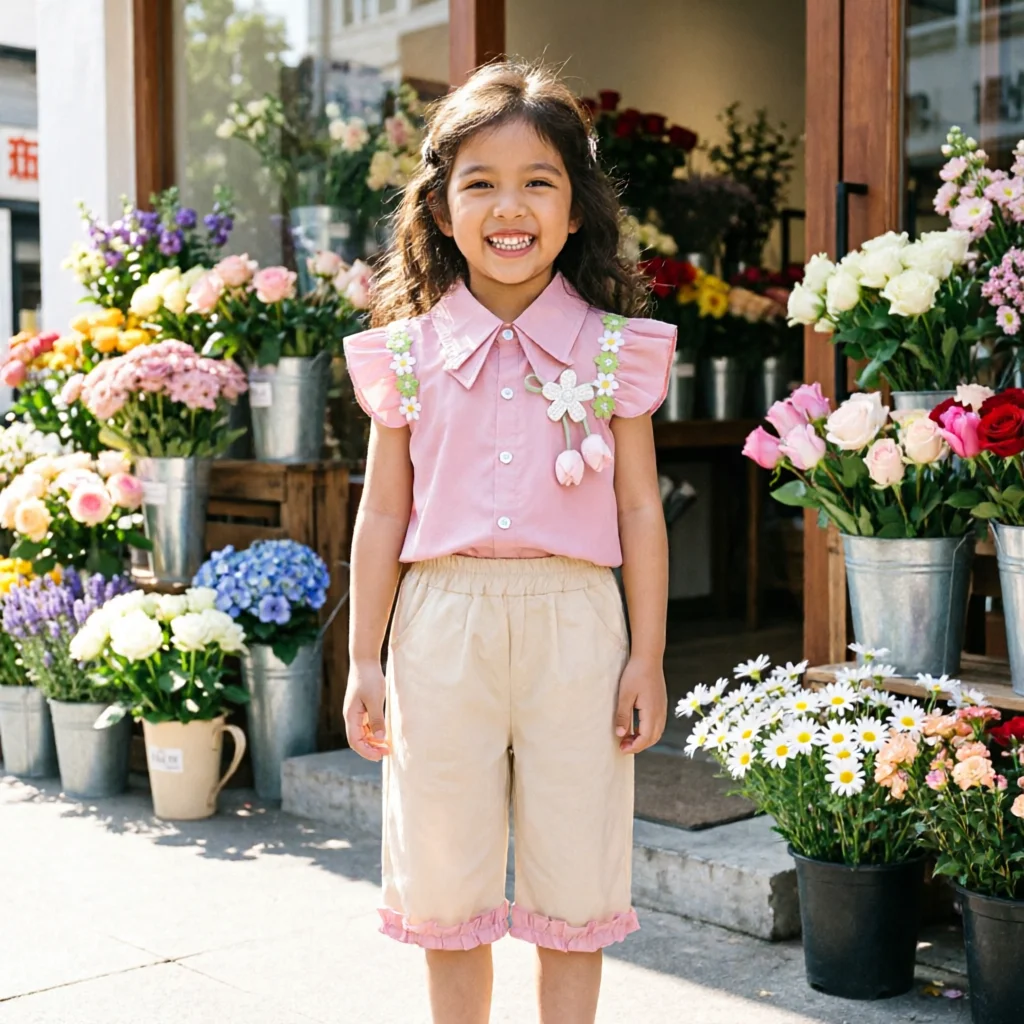 Summer Toddler Baby Girls Cotton Ruffled Sleeves Pearl Flower Applique Shirt+Pant Set Kids 2PCS Tracksuit Children Outfit 1-6Yr
Summer Toddler Baby Girls Cotton Ruffled Sleeves Pearl Flower Applique Shirt+Pant Set Kids 2PCS Tracksuit Children Outfit 1-6Yr