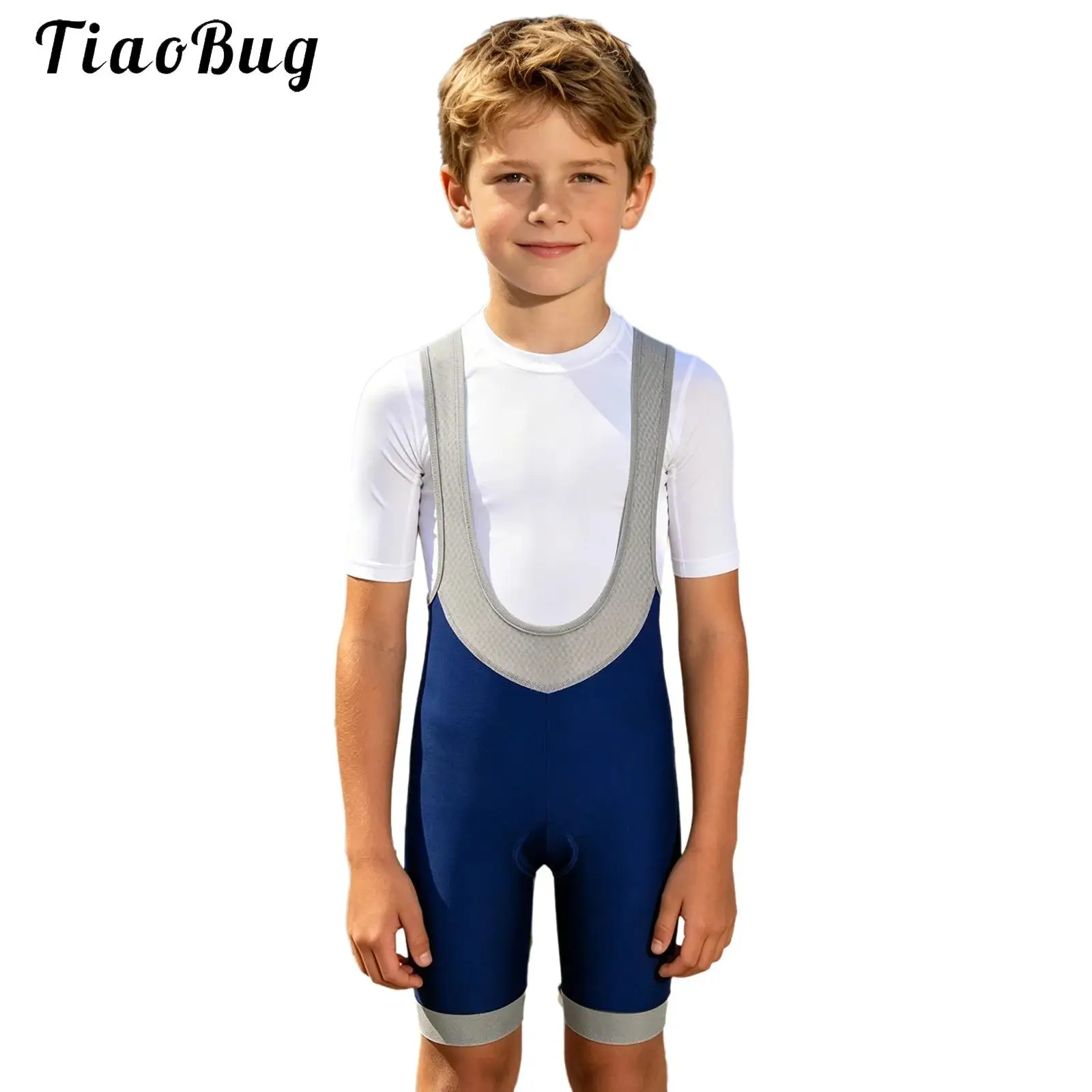 Unisex Kids Sleeveless Padded Leotard Deep U Neck Color Block Bodysuit Thigh Length Cycling Jumpsuit
Unisex Kids Sleeveless Padded Leotard Deep U Neck Color Block Bodysuit Thigh Length Cycling Jumpsuit