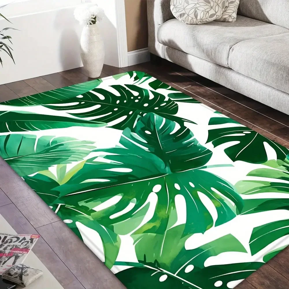 Rainforest Doormat 1.2cm Thick Cotton, Palm Leaf Mat, Suitable For Entrance, Kitchen, Living Room, Bedroom, Bathroom Machine Wa
Rainforest Doormat 1.2cm Thick Cotton, Palm Leaf Mat, Suitable For Entrance, Kitchen, Living Room, Bedroom, Bathroom Machine Wa