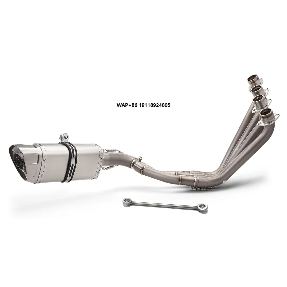 Новая полная выхлопная система из титанового сплава для мотоциклов CBR650R, CBR650F, CB650F (2014-2023) с передней соединительной трубой
Новая полная выхлопная система из титанового сплава для мотоциклов CBR650R, CBR650F, CB650F (2014-2023) с передней соединительной трубой