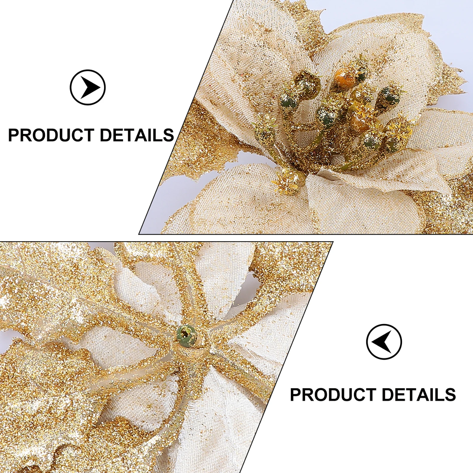 12 Pcs Christmas Flower Pendant Tree Hanging Decor Adornment Centerpieces Xmas Decoration Glitter Decorations
12 Pcs Christmas Flower Pendant Tree Hanging Decor Adornment Centerpieces Xmas Decoration Glitter Decorations