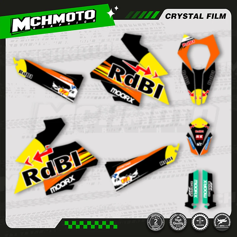 MCHMFG Custom Motorcycle Graphics Decals Adhesive Stickers Kits For KTM SMR 690 2007 2008 2009 2010 2011
MCHMFG Custom Motorcycle Graphics Decals Adhesive Stickers Kits For KTM SMR 690 2007 2008 2009 2010 2011