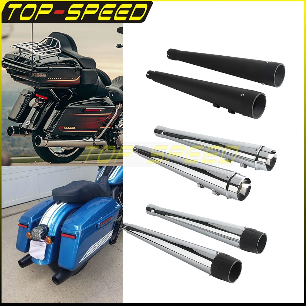 Exhaust Pipes For Harley Electra Glide Road Glide Special 17-23 Motorcycle Dual Exhaust System Muffler Pipe Retro Rear Pipe Tube
Exhaust Pipes For Harley Electra Glide Road Glide Special 17-23 Motorcycle Dual Exhaust System Muffler Pipe Retro Rear Pipe Tube
