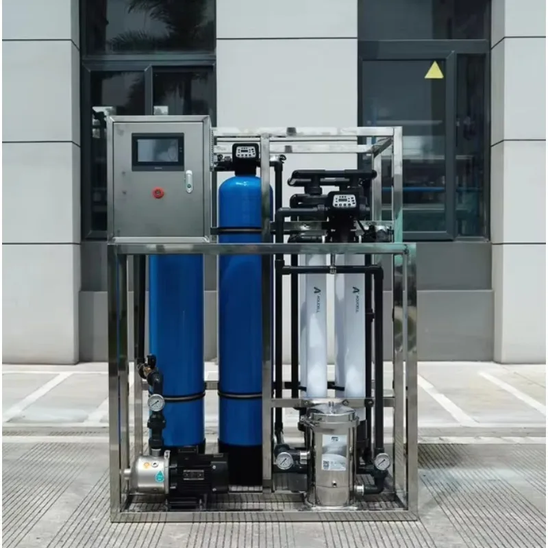 JuJin 250 500LPH Commercial Reverse Osmosis RO Water Treatment Equipment with Pump & PLC 1 Year Warranty for Hotels
JuJin 250 500LPH Commercial Reverse Osmosis RO Water Treatment Equipment with Pump & PLC 1 Year Warranty for Hotels