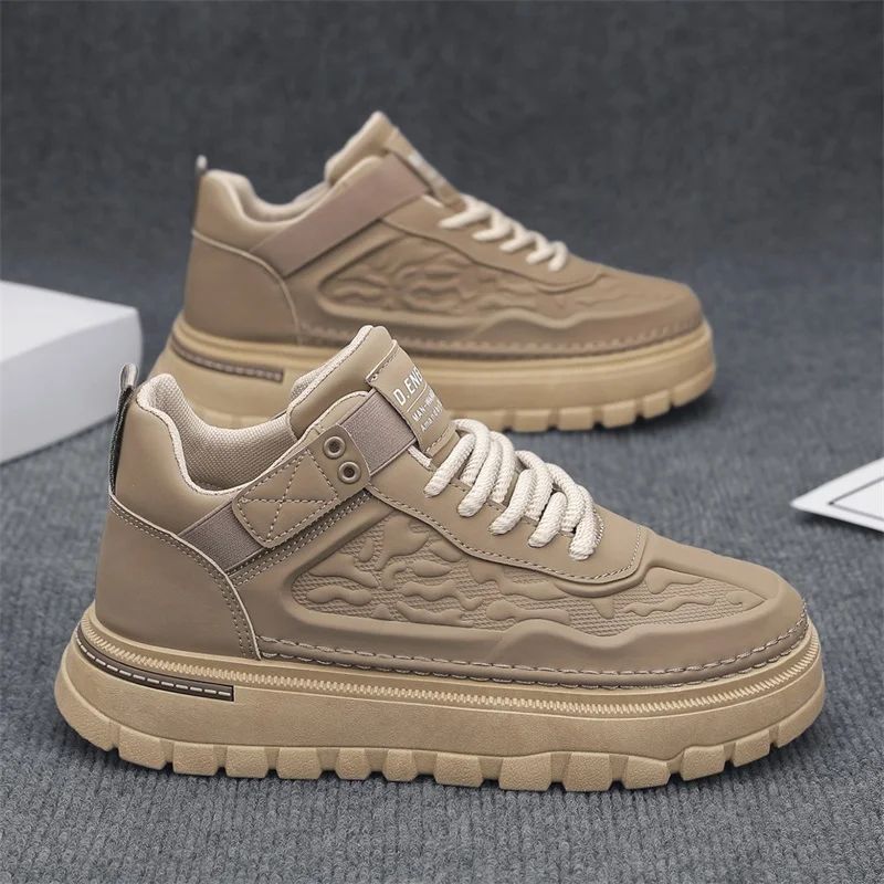 Men's four season high top casual boots comfortable casual outdoor thick sole fashion increased height anti slip workwear boots
Men's four season high top casual boots comfortable casual outdoor thick sole fashion increased height anti slip workwear boots