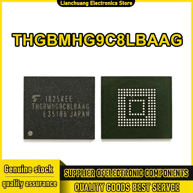THGBMHG9C8LBAAG BAAG 64GB 5.1 version eMMC flash granule 0-10 IC Chip New Original in Stock
THGBMHG9C8LBAAG BAAG 64GB 5.1 version eMMC flash granule 0-10 IC Chip New Original in Stock