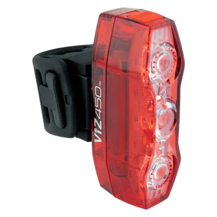 ViZ USB Rechargeable Daytime Safety Light Super Bright LED Rear Bike Light, Visible up to 1 Mile, Opticube™ Lens, Day and Night
ViZ USB Rechargeable Daytime Safety Light Super Bright LED Rear Bike Light, Visible up to 1 Mile, Opticube™ Lens, Day and Night