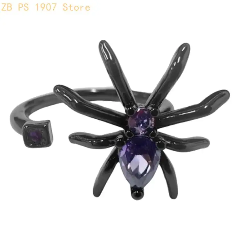 Dark Spidera Ring Adjustable Gothic Jewelry Halloween Punk 55KA
Dark Spidera Ring Adjustable Gothic Jewelry Halloween Punk 55KA