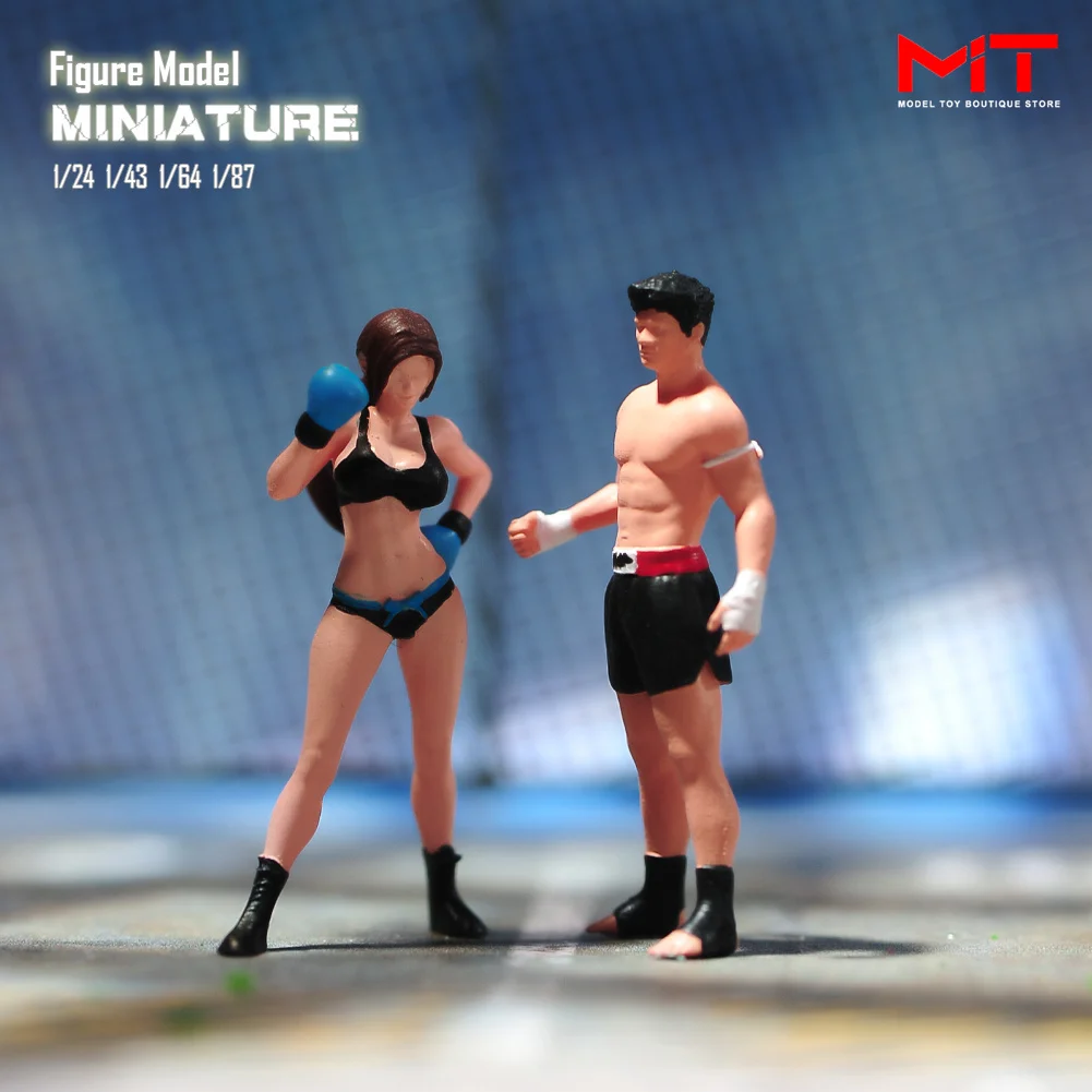 Miniatures Figures 1/87 1/64 1/43 1/24 Boxer Male Female Resin Figurine Model Creative Sand Table Scene Dolls Props For Cars Toy
Miniatures Figures 1/87 1/64 1/43 1/24 Boxer Male Female Resin Figurine Model Creative Sand Table Scene Dolls Props For Cars Toy
