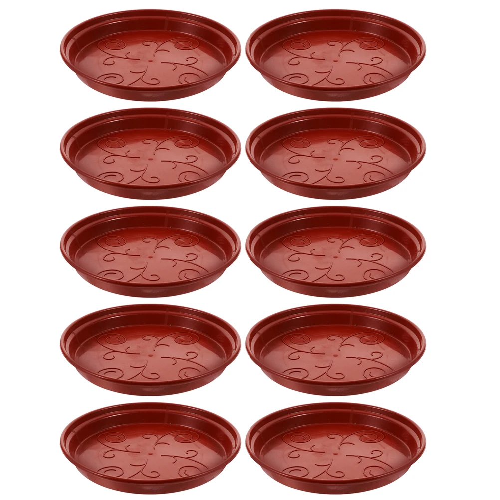 10pcs Round Plant Saucers Plastic Flower Pot Trays Drip Tray for Pots Indoors Outdoors Red 240mm Waterproof
10pcs Round Plant Saucers Plastic Flower Pot Trays Drip Tray for Pots Indoors Outdoors Red 240mm Waterproof