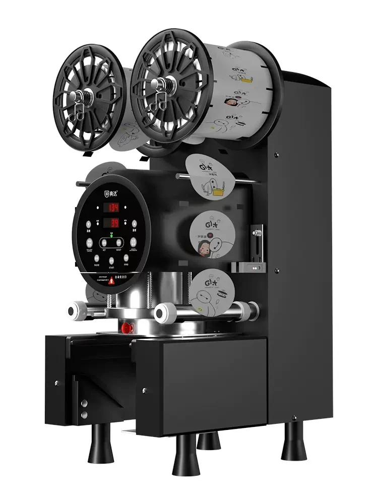 Size Can Be Customized Bubble Tea Plastic Cup Sealer Fashionable Classy Commercial Automatic Stainless Steel Cup Sealing Machine
Size Can Be Customized Bubble Tea Plastic Cup Sealer Fashionable Classy Commercial Automatic Stainless Steel Cup Sealing Machine