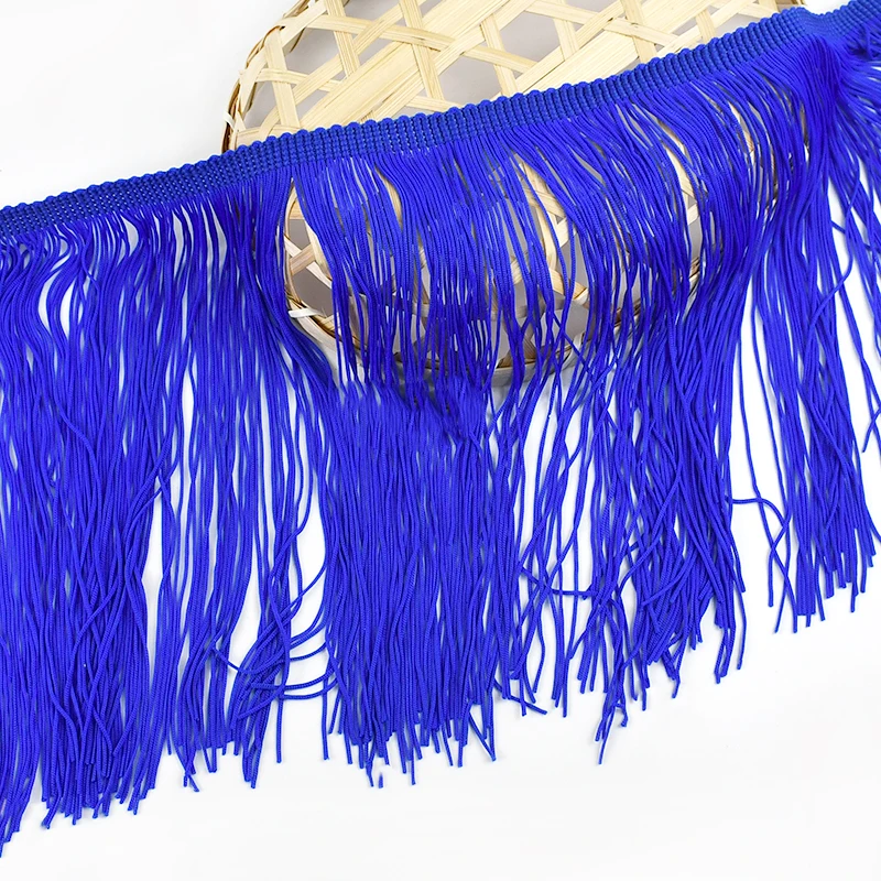 1-5Meters 20cm Polyester Tassel Latin Dress Tassels Lace Curtain Trim Fringes Clothing Decor Fringe Fabric DIY Sewing Accessory
1-5Meters 20cm Polyester Tassel Latin Dress Tassels Lace Curtain Trim Fringes Clothing Decor Fringe Fabric DIY Sewing Accessory