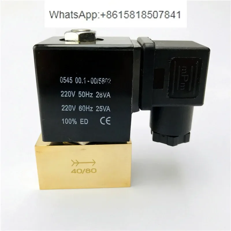 JT22-02 two-position two-way high-pressure solenoid valve, normally closed pressure 8MPa water valve, air valve AC220V DC24V
JT22-02 two-position two-way high-pressure solenoid valve, normally closed pressure 8MPa water valve, air valve AC220V DC24V