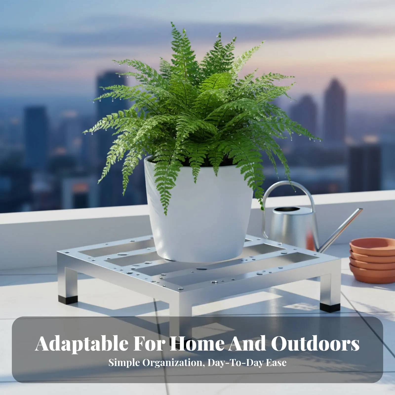 Sturdy-Duty Riser Stand Versatile Support Frame Rust-Resistant Sturdy Construction for Homeowners, Gardeners, Balcony, Warehouse
Sturdy-Duty Riser Stand Versatile Support Frame Rust-Resistant Sturdy Construction for Homeowners, Gardeners, Balcony, Warehouse