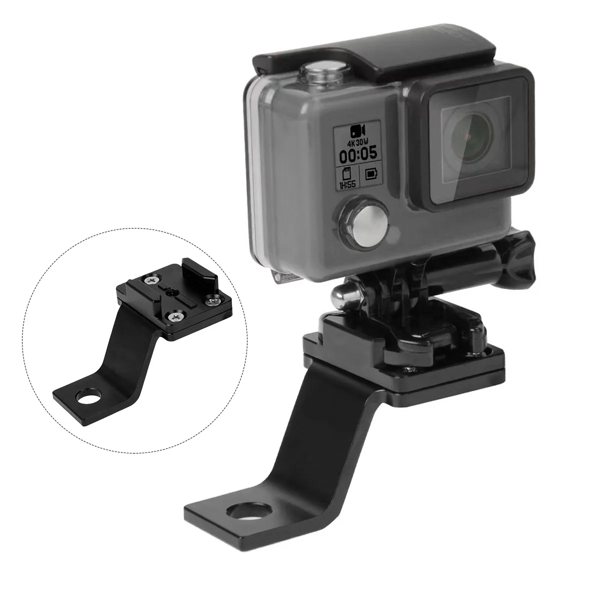 Motorcycle Rearview Mirror Mount Metal Action Camera Holder Motorcycle Mounting Brackets Adapter Wing Mount Stable Durable Gifts
Motorcycle Rearview Mirror Mount Metal Action Camera Holder Motorcycle Mounting Brackets Adapter Wing Mount Stable Durable Gifts