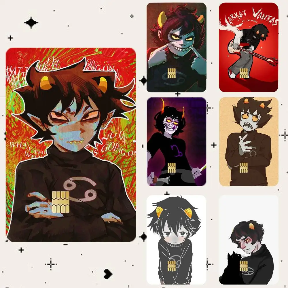 H-Homestuck T-Trolls Karkat HD Waterproof Card Skins Protective Stickers for Credit Bank Game Cards
H-Homestuck T-Trolls Karkat HD Waterproof Card Skins Protective Stickers for Credit Bank Game Cards