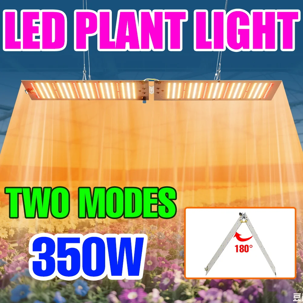 350W LED Grow Light Full Spectrum Plant Lamp Indoor Greenhouse Growth Tent Green Vegetables Cultivation Fill Lighting US/EU Plug
350W LED Grow Light Full Spectrum Plant Lamp Indoor Greenhouse Growth Tent Green Vegetables Cultivation Fill Lighting US/EU Plug