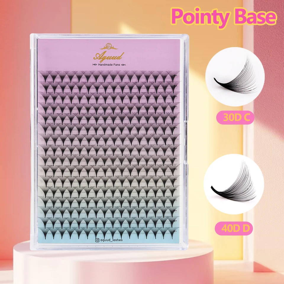 AGUUD 320 Fans 3D-40D Premade Volume Fans Eyelashes Extension Thin Pointy Base Russian Volume Fans Lashes Extension Makeup Cilia
AGUUD 320 Fans 3D-40D Premade Volume Fans Eyelashes Extension Thin Pointy Base Russian Volume Fans Lashes Extension Makeup Cilia