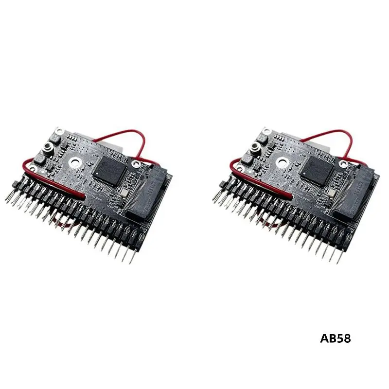 2X адаптер M.2 NGFF SATA на 3,5-дюймовый IDE 44-контактный адаптер NGFF SSD в 3,5-конвертер IDE 150 МБ/с адаптер M.2 IDE для компьютера
2X адаптер M.2 NGFF SATA на 3,5-дюймовый IDE 44-контактный адаптер NGFF SSD в 3,5-конвертер IDE 150 МБ/с адаптер M.2 IDE для компьютера