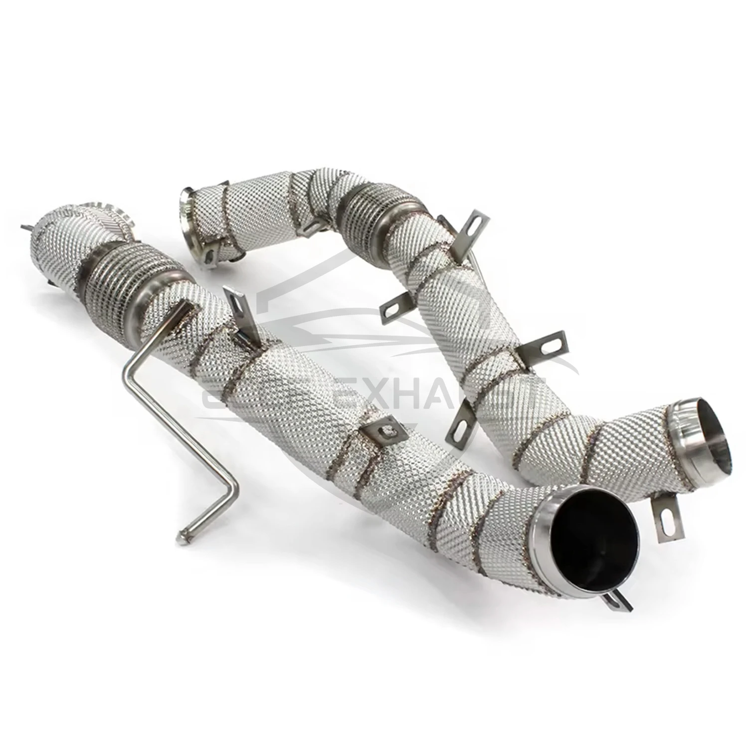 Premium High Flow Sport Downpipe Stainless Steel for McLaren MP4-12C 600lt 650S 570S 570GT 540C with Heat Shielded 
Premium High Flow Sport Downpipe Stainless Steel for McLaren MP4-12C 600lt 650S 570S 570GT 540C with Heat Shielded