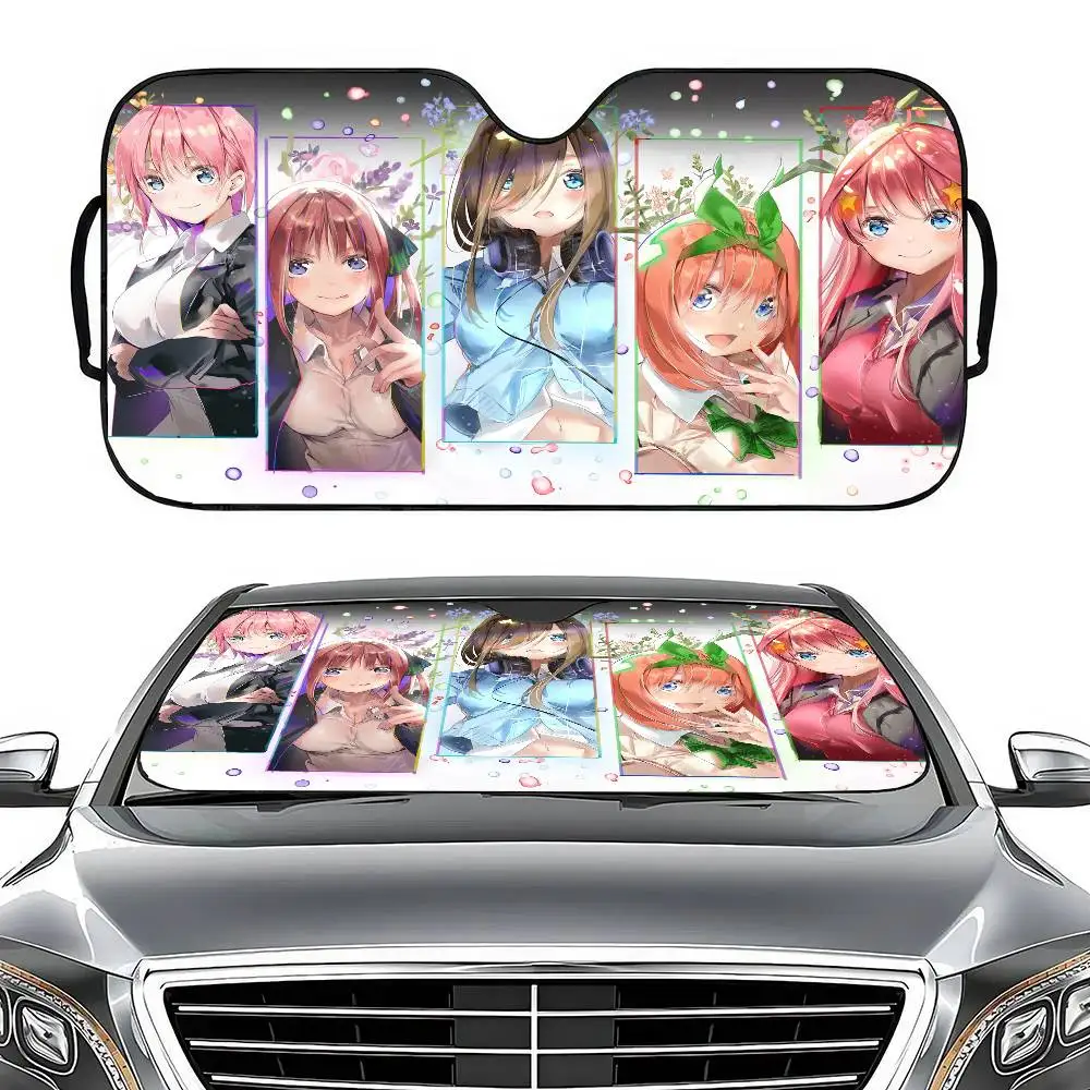 Amine The Quintessential Quintuplets Foldable Front Windshield Sunshade 70x130cm Anime Cartoon Foils Car Sun Visor Sun Shade
Amine The Quintessential Quintuplets Foldable Front Windshield Sunshade 70x130cm Anime Cartoon Foils Car Sun Visor Sun Shade