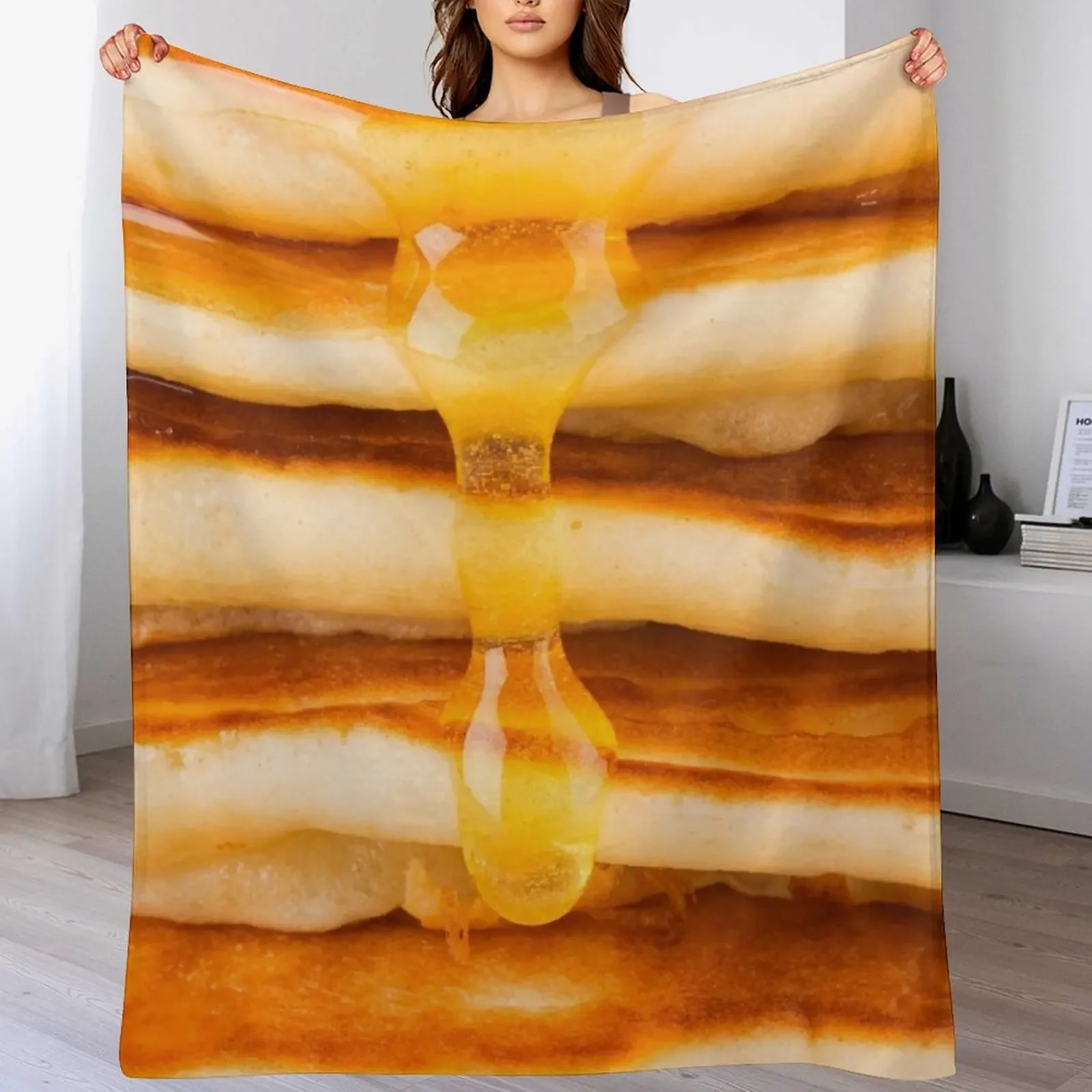 Pancakes Throw Blanket Machine Washable Soft Warm Blanket
Pancakes Throw Blanket Machine Washable Soft Warm Blanket