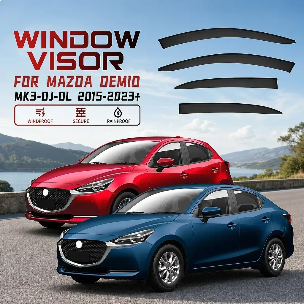 For MAZDA Demio 2008-2023+ Car Window Visor Rain Sun Shade Awning Side Windshield Shelter Accessories
For MAZDA Demio 2008-2023+ Car Window Visor Rain Sun Shade Awning Side Windshield Shelter Accessories