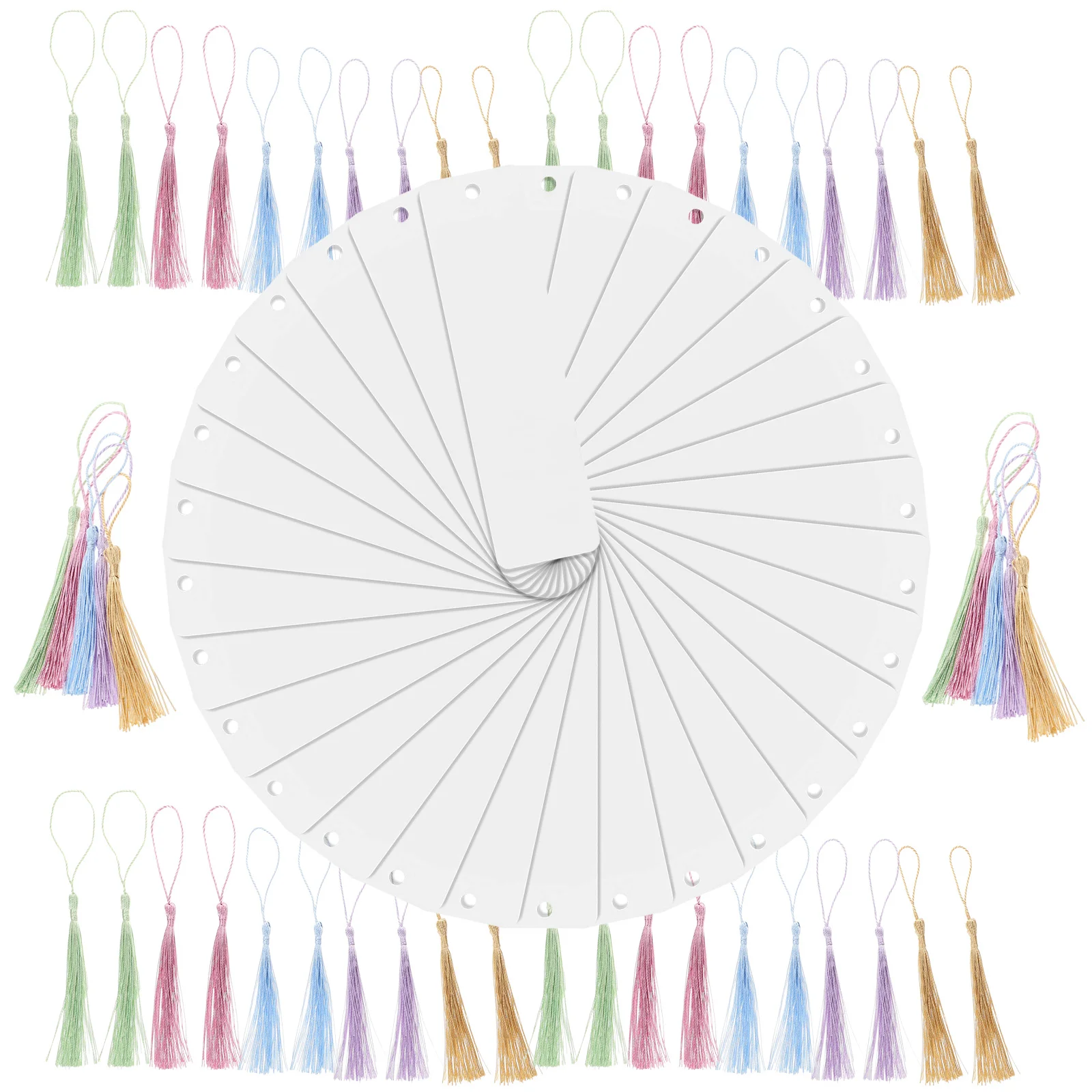 30 Sets Blank Bookmark Acrylic Glass 12 X Tassels Pendant Delicate Designed Bookmarks Colorful Labels DIY Page Marker Student
30 Sets Blank Bookmark Acrylic Glass 12 X Tassels Pendant Delicate Designed Bookmarks Colorful Labels DIY Page Marker Student