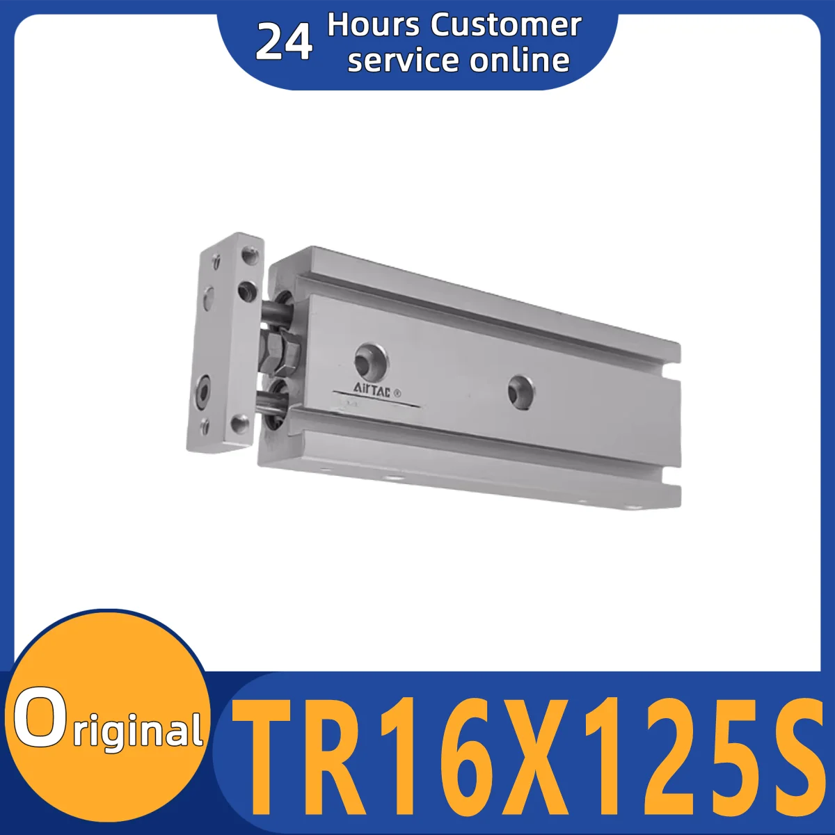 Совершенно новый оригинальный двухосевой цилиндр TR16X125S TR16X150S TR16X175S TR16X200S
Совершенно новый оригинальный двухосевой цилиндр TR16X125S TR16X150S TR16X175S TR16X200S