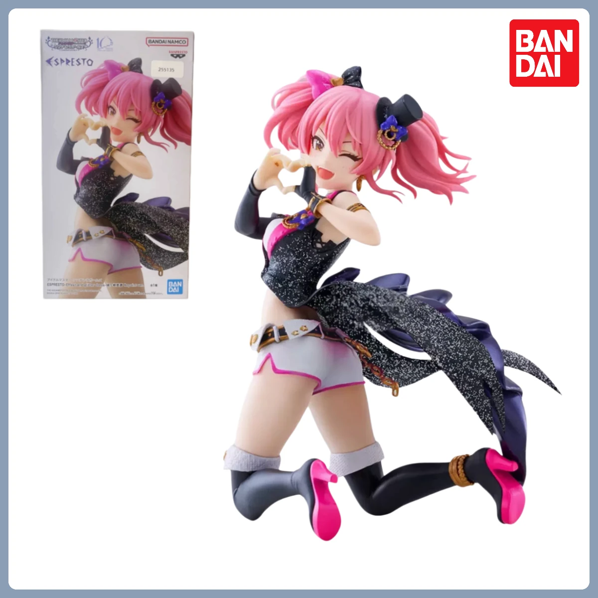 Bandai Original Genuine Banpresto THE IDOLM@STER Cinderella Girls ESPRESTO-Effect Glitter Dress Mika Jougasaki Anime Model Toy
Bandai Original Genuine Banpresto THE IDOLM@STER Cinderella Girls ESPRESTO-Effect Glitter Dress Mika Jougasaki Anime Model Toy