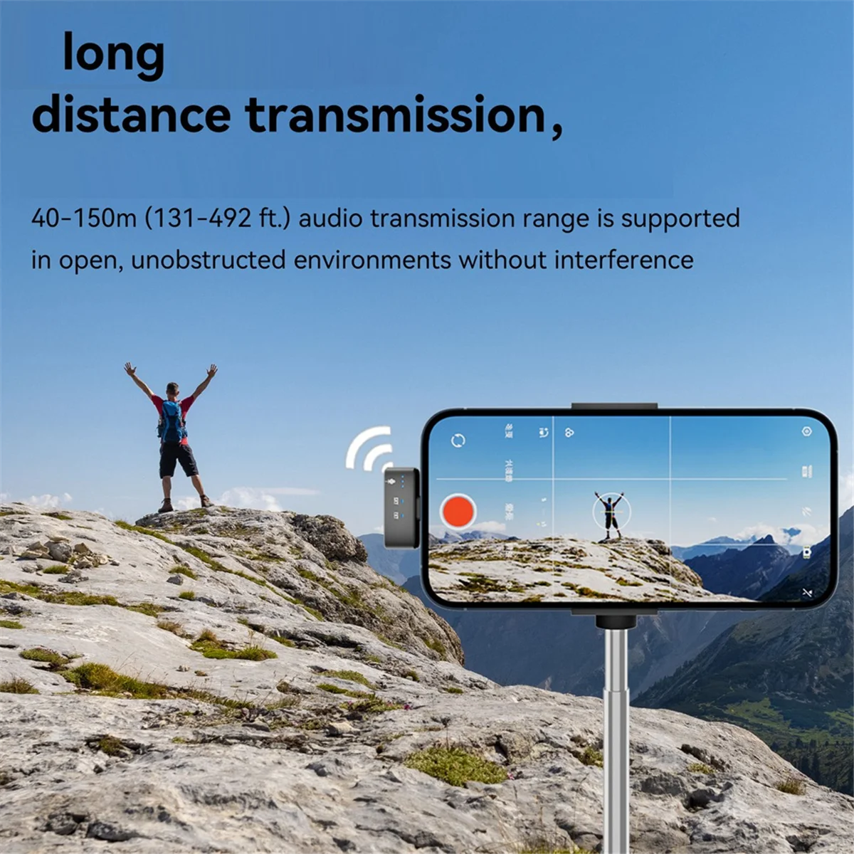 New Lavalier Wireless Microphone Noise Reduction with Charging Box Magnetic Lapel Microphone Audio Video Recording Mic,B
New Lavalier Wireless Microphone Noise Reduction with Charging Box Magnetic Lapel Microphone Audio Video Recording Mic,B